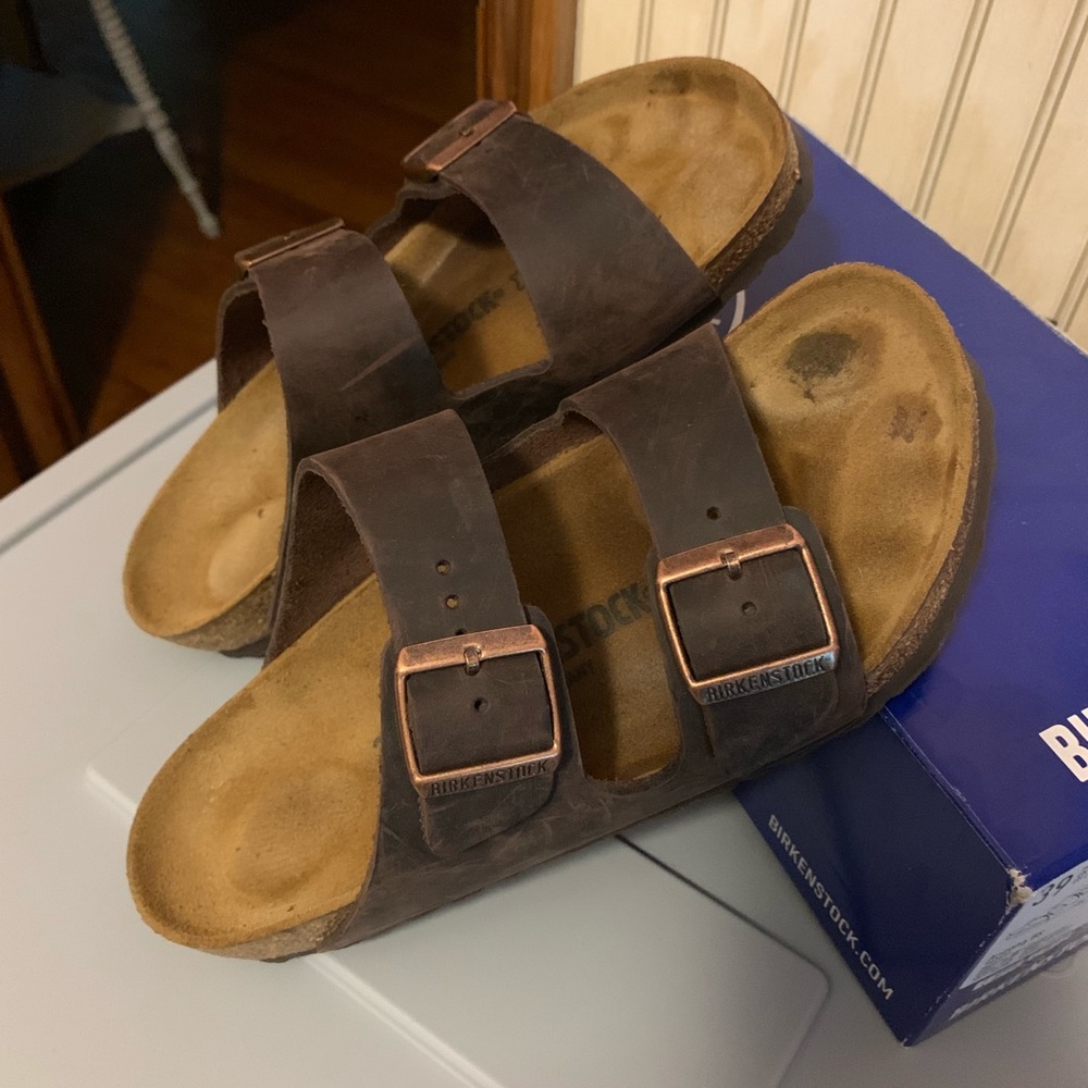 Birkenstock Arizona Havana Oiled leather